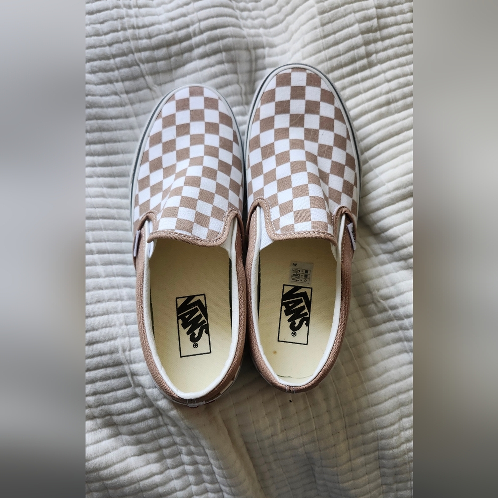 Checkered Vans - image 1